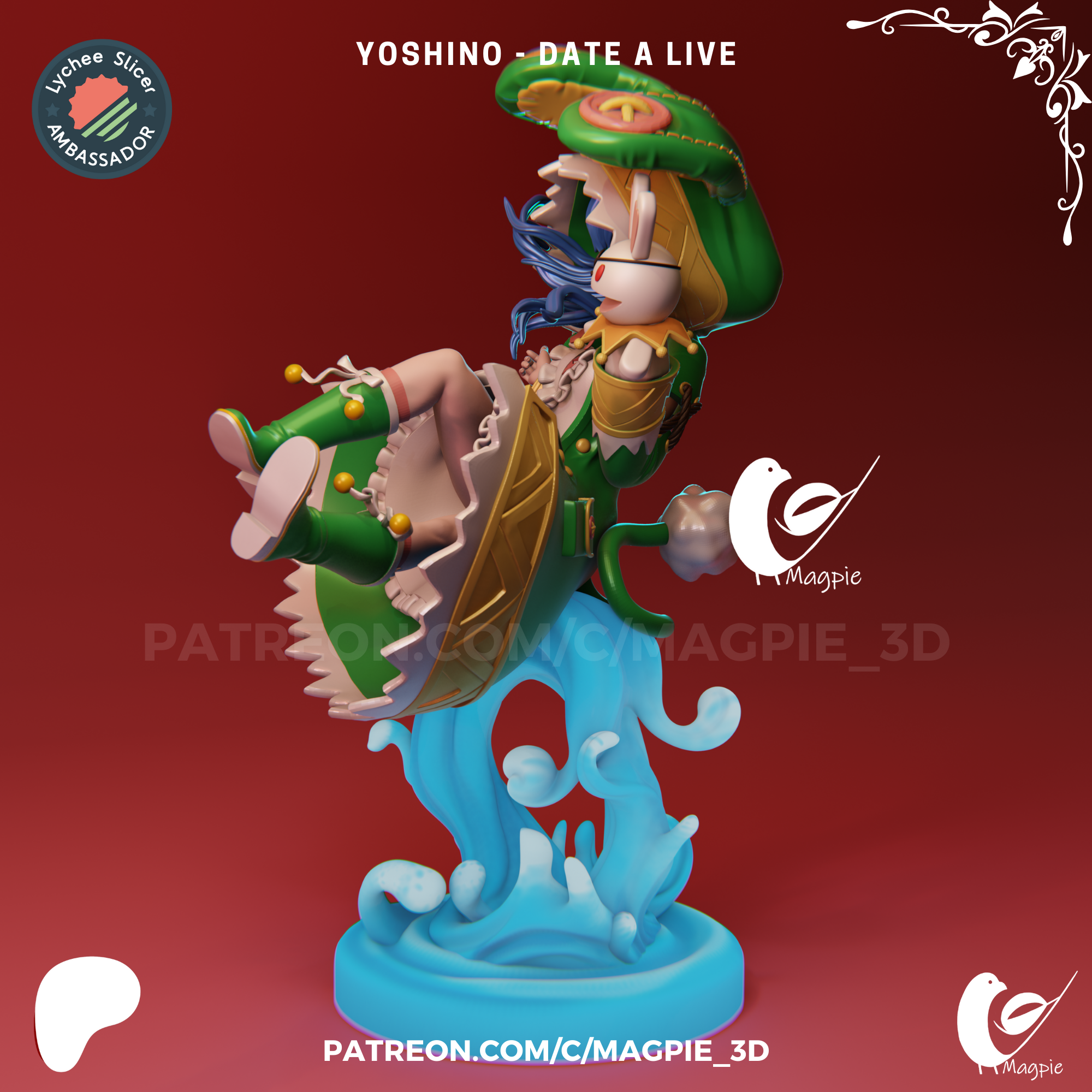 Yoshino - Date A Live - MagPie_3d 06